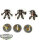 Black Templars - 3x Inceptor Squad - bemalt