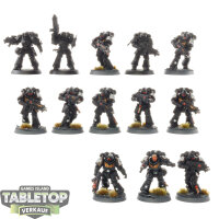 Black Templars - 13x Intercessors - teilweise bemalt