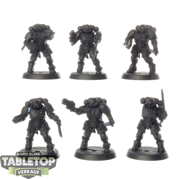 Black Templars - 6x Reiver Squad - grundiert