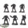 Black Templars - 6x Reiver Squad - grundiert