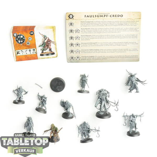 Maggotkin of Nurgle - 10 Rotmire Creed - unbemalt