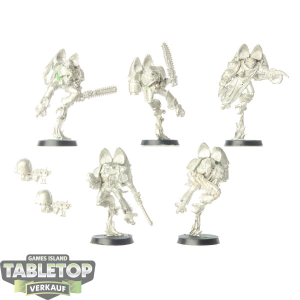 Chaos Space Marines - 5 Chaos Space Marine Raptors classic - unbemalt