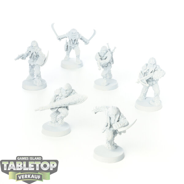Rebellen - 6 Wookiee Warriors - grundiert