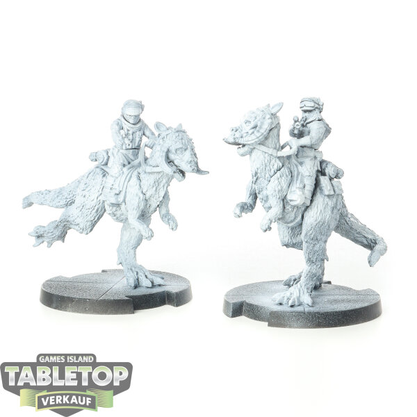 Rebellen - 2 Tauntaun Riders - teilweise bemalt