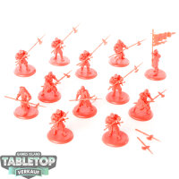 Lannister - 12 Lannister Halberdiers - unbemalt