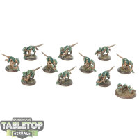 Tyraniden - 10x Termagants klassisch - bemalt