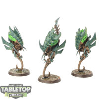 Tyraniden - 3x Zoanthropes - bemalt