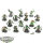 Orks - 14x Ork Beast Snagga Boyz - bemalt