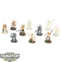 Death Guard - 10x Poxwalkers - teilweise bemalt