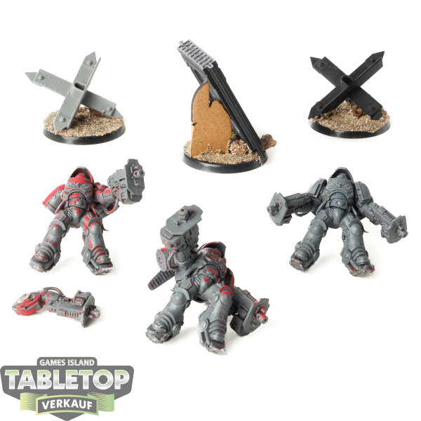 Space Marines - 3 Inceptor Squad - teilweise bemalt