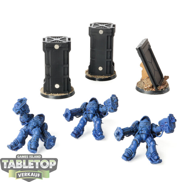 Space Marines - 3 Inceptor Squad - teilweise bemalt