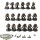 Horus Heresy - 18 Legion MKVI Tactical Squad - teilweise bemalt