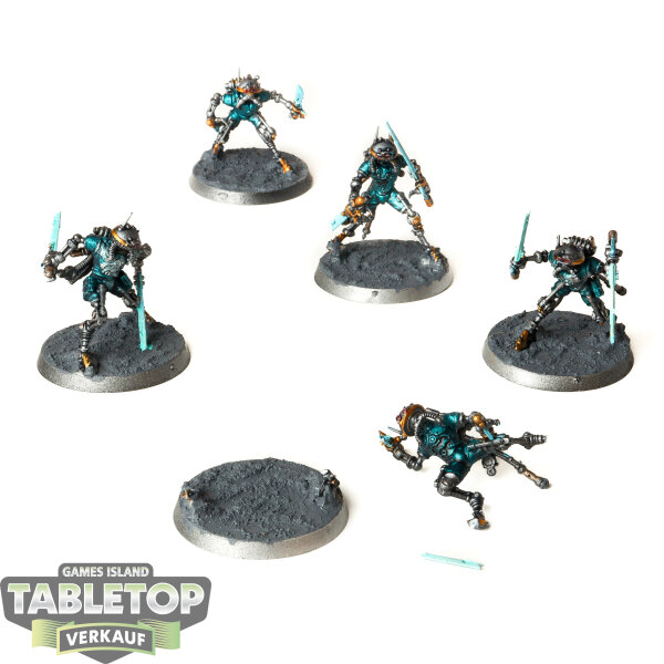 Adeptus Mechanicus - 5x Sicarian Ruststalkers - bemalt