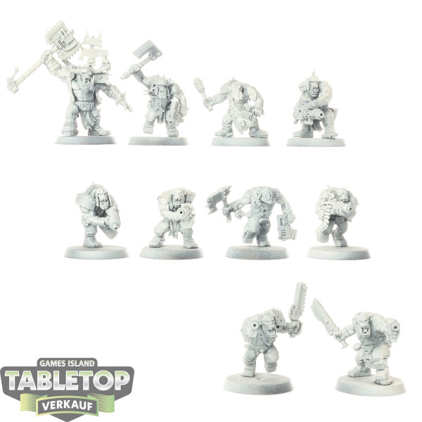 Orks - 10 Boyz - grundiert