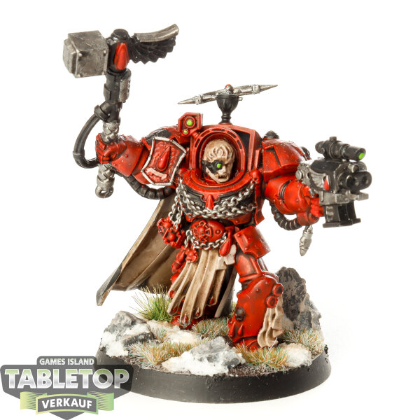 Blood Angels - Blood Angels Captain in Terminator Armour - bemalt