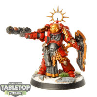 Blood Angels - Lieutenant with Storm Shield - bemalt