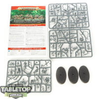 Skaven - 3 Warpspark Weapon Battery - im Gussrahmen