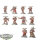 Chaos Space Marines - 10 Legionaries - bemalt