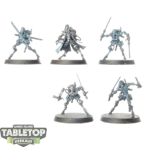 Adeptus Mechanicus - 5 Sicarian Ruststalkers - teilweise bemalt