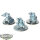 Adeptus Mechanicus - 3 Kataphron Destroyers - teilweise bemalt