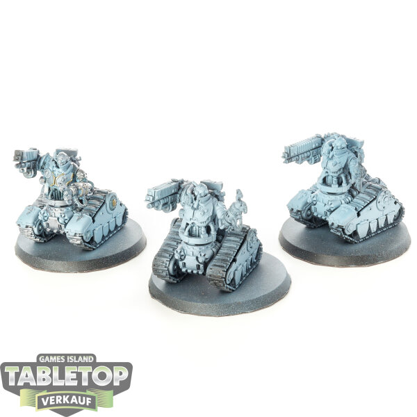 Adeptus Mechanicus - 3 Kataphron Breachers - teilweise bemalt