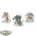 Skaven - 3x Stormfiends - teilweise bemalt