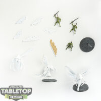 Maggotkin of Nurgle - 3x Plague Drones - teilweise bemalt