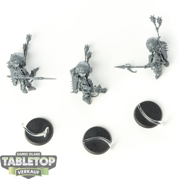 Kharadron Overlords - 3x Skywardens - unbemalt