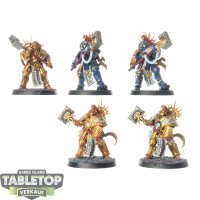 Stormcast Eternals - 5 Retributors - teilweise bemalt