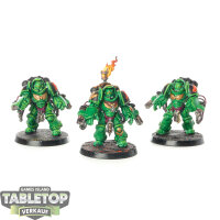 Space Wolves - 3x Aggressor Squad - bemalt