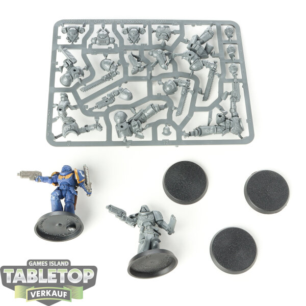 Space Marines - 5x Assault Intercessor Squad - teilweise gebaut