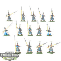 High Elf Realms - 14x Elven Spearmen - bemalt