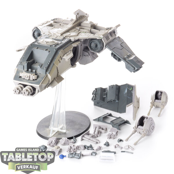 Horus Heresy - Fire Raptor Gunship - teilweise gebaut