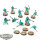 Drukhari - 10 Kabalite Warriors - bemalt
