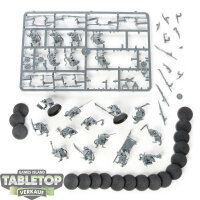 Skaven - 20 x Clanrats klassisch - teilweise gebaut