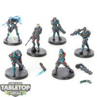 Infinity - ALEPH: The Steel Phalanx (Starter Pack) - bemalt