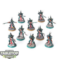 Drukhari - 10x Kabalite Warriors - bemalt