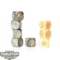 Warhammer Underworlds - 8x Rippa’s Snarlfangs Dice...