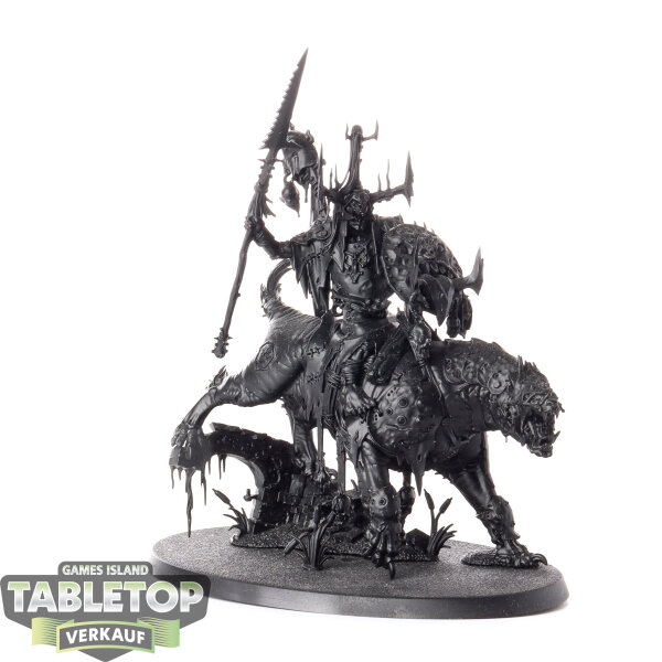 Orruk Warclans - Killaboss on Great Gnashtoof - grundiert
