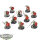 Orruk Warclans - 10x Gutrippaz - bemalt