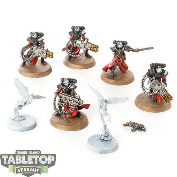 Adepta Sororitas - 5 Retributor Squad - teilweise bemalt
