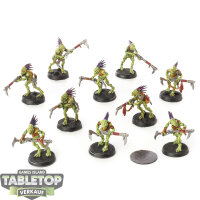 Tau Empire - 10 Kroot Carnivores classic - bemalt