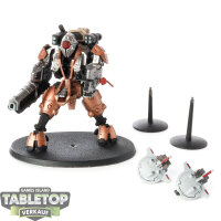 Tau Empire - XV95 Ghostkeel Battlesuit - teilweise bemalt