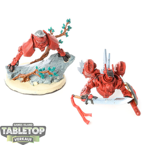 Tau Empire - Commander Farsight - teilweise bemalt