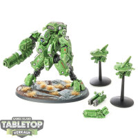 Tau Empire - XV95 Ghostkeel Battlesuit - bemalt