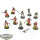 Tau Empire - 10 Kroot Carnivores classic - teilweise bemalt