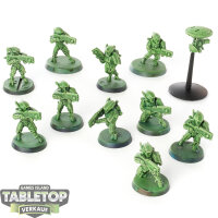 Tau Empire - 10 Fire Warriors Breacher Team - teilweise...