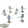 Aeldari - 6x Space Elf Spectre Squad - bemalt