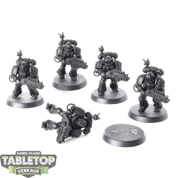 Deathwatch - 5 Veterans - grundiert