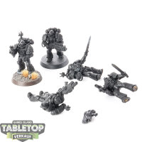 Deathwatch - 5 Veterans - grundiert